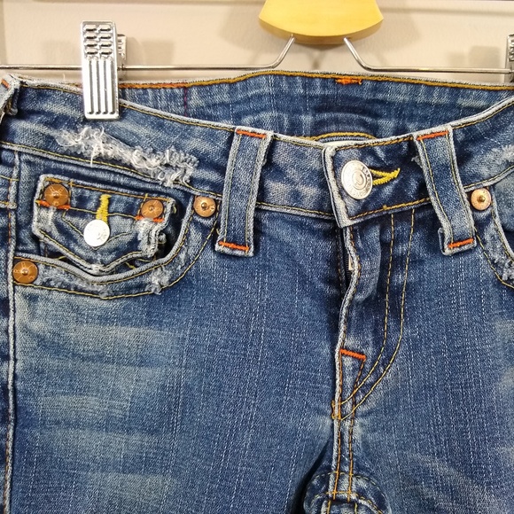 True Religion | Joey Flap Pocket Flare Leg Jeans - Picture 4 of 6